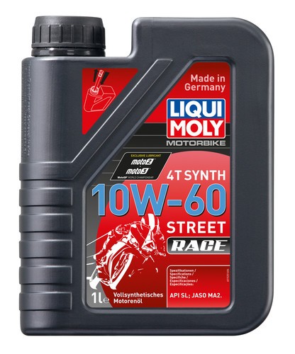 Huile moteur Liqui Moly 4 temps 10W60 Race 1 litre