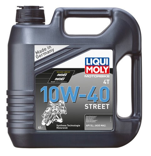 Huile moteur Liqui Moly 4 temps 10W40 Street 4 litres