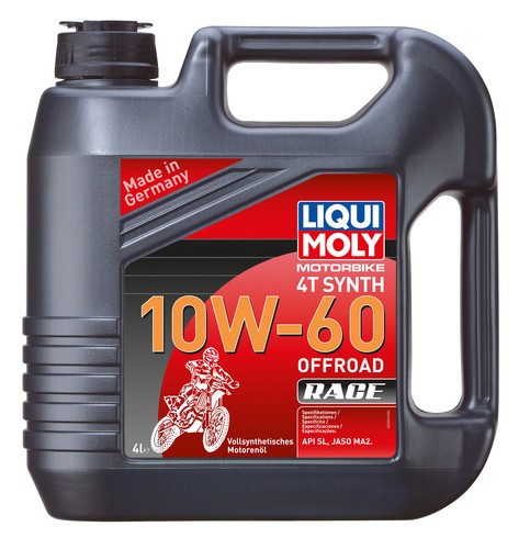 Huile moteur 4 temps 10W60 Tout-terrain Race 4 litres