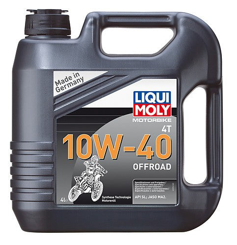 Huile moteur 4 temps Liqui Moly 10W40 Tout-terrain 4 litres