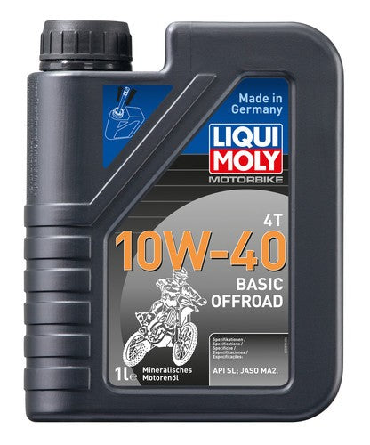 Huile moteur Liqui Moly 4 temps 10W40 Tout-terrain basic - 1 litre