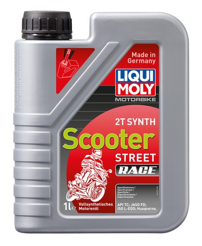 Huile moteur 2 temps synthèse Scooter Race 1 litre