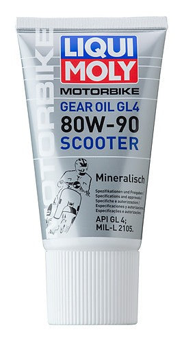 Huile de boite Liqui Moly minérale Scooter 80W90 - 0,15 litre