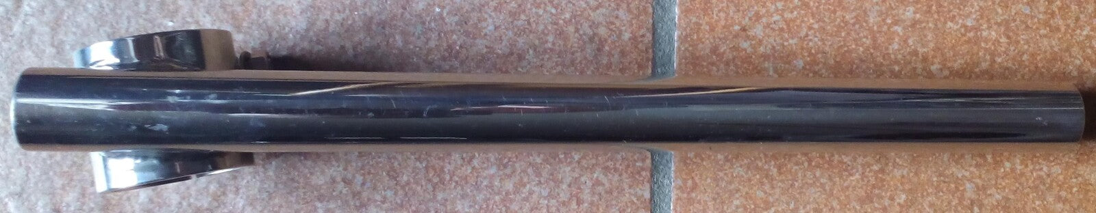 Demi guidon gauche adaptable chromé Ø35 ref-00091