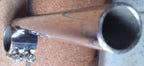 Demi guidon gauche adaptable chromé Ø35 ref-00091