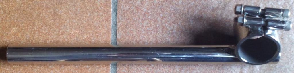 Demi guidon gauche adaptable chromé Ø35 ref-00091
