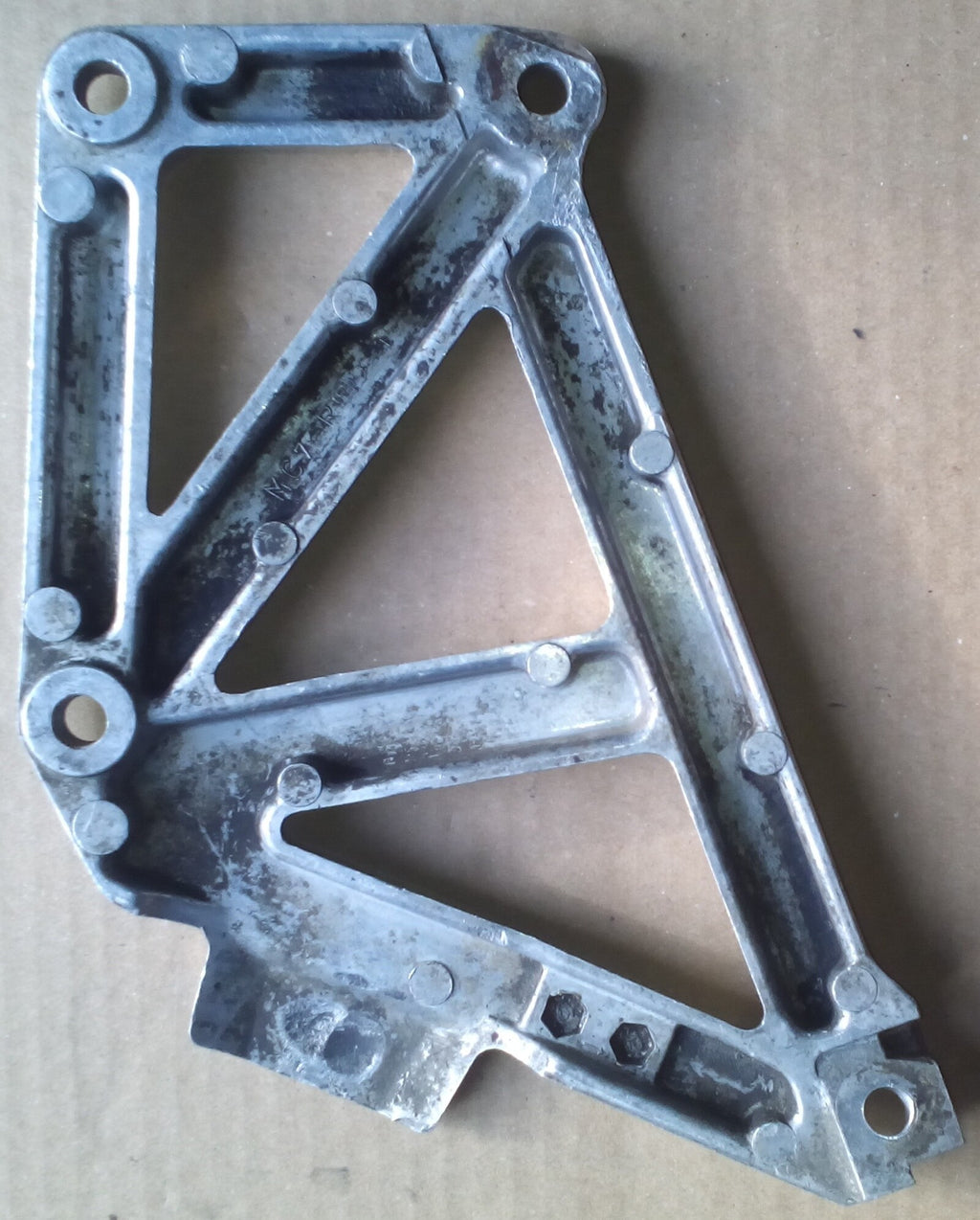 Platine repose pied Honda 750 XLV 1983-1985 ref-00374