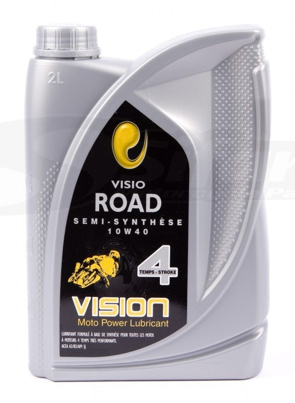 Huile moteur 4 temps semi synthèse 10w40 2 Litres