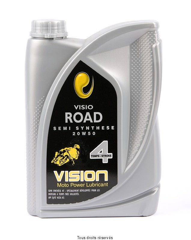 Huile moteur 4 temps semi synthèse 20w50 1 Litre