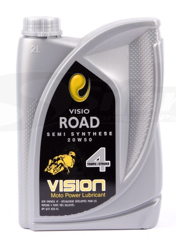 Huile moteur 4 temps semi synthèse 20w50 2 Litres