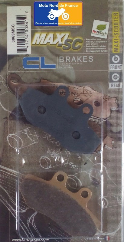 Plaquettes de frein Carbone Lorraine type 3069 MSC