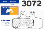 Plaquettes de frein Carbone Lorraine type 3072 MSC