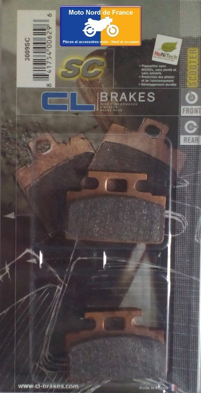Plaquettes de frein Carbone Lorraine type 3009 SC