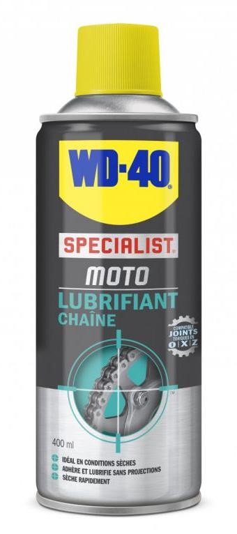 Spray lubrifiant chaîne incolore WD-40 400 ml