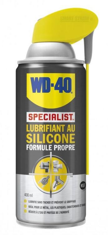 Spray lubrifiant silicone WD-40 400 ml