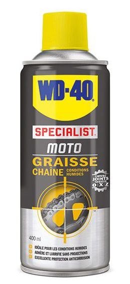 Spray graisse chaîne incolore WD-40 400 ml