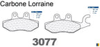 Plaquettes de frein Carbone Lorraine type 3077 MSC