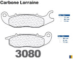 Plaquettes de frein Carbone Lorraine type 3080 MSC