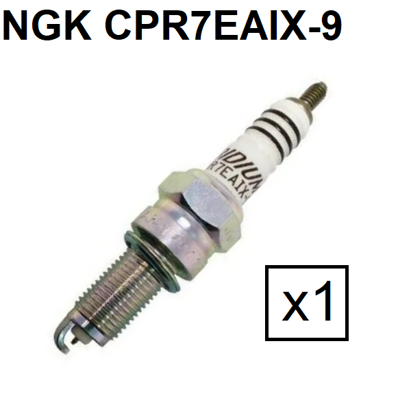 Bougie d'allumage NGK iridium type CPR7EAIX-9 (9198)