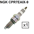Bougie d'allumage NGK iridium type CPR7EAIX-9 (9198)