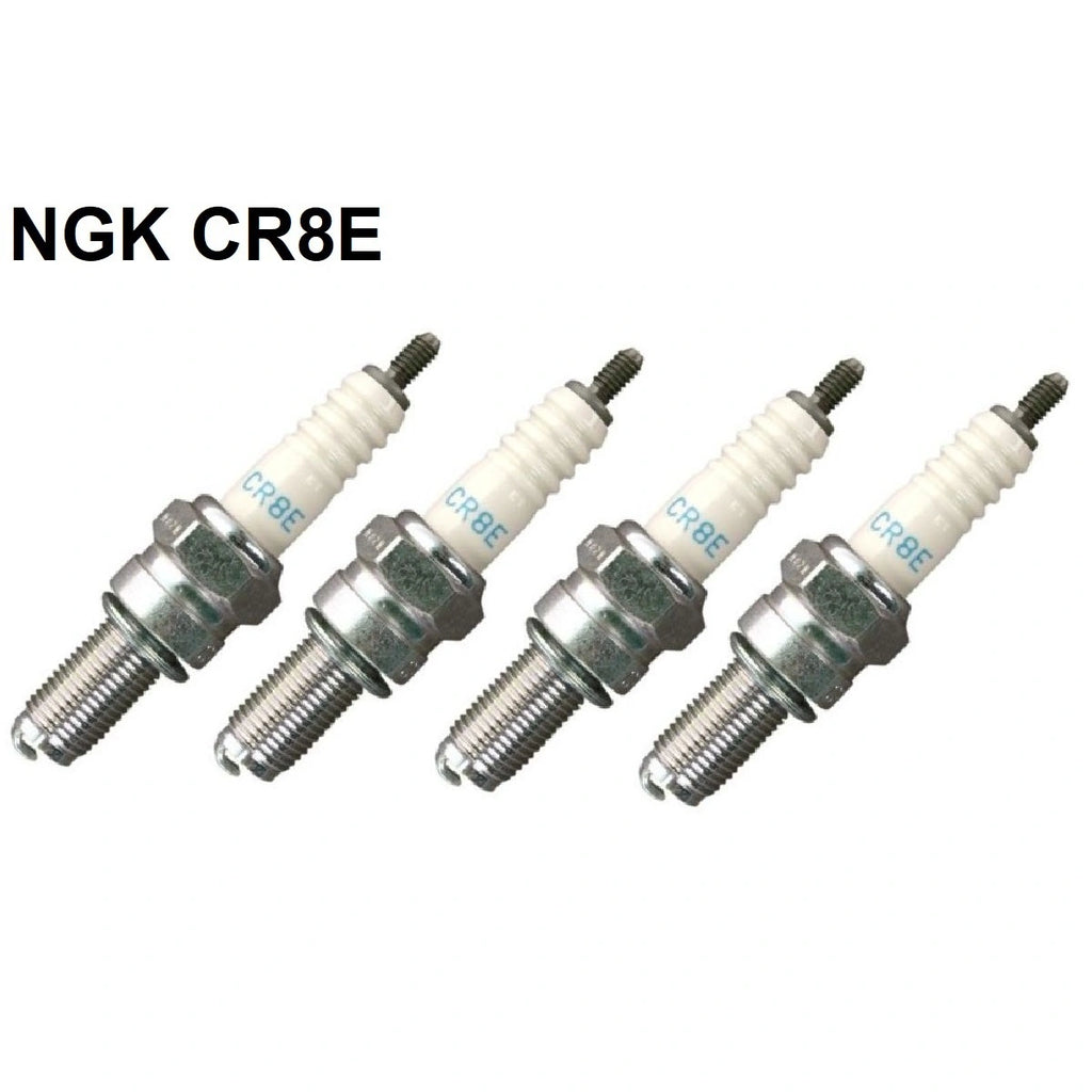Lot de 4 bougies NGK type CR8E