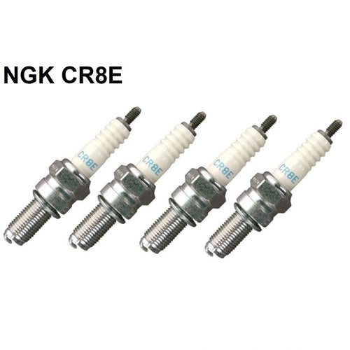 Lot de 4 bougies NGK type CR8E