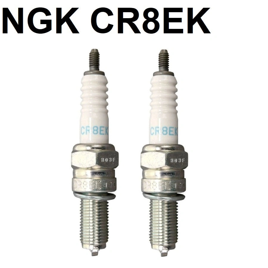 Jeu de 2 bougies NGK type CR8EK