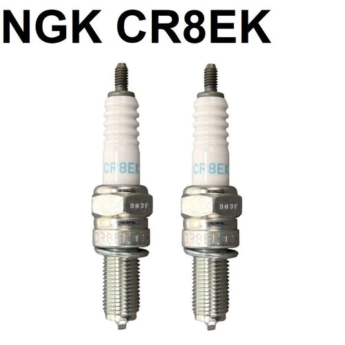 Jeu de 2 bougies NGK type CR8EK