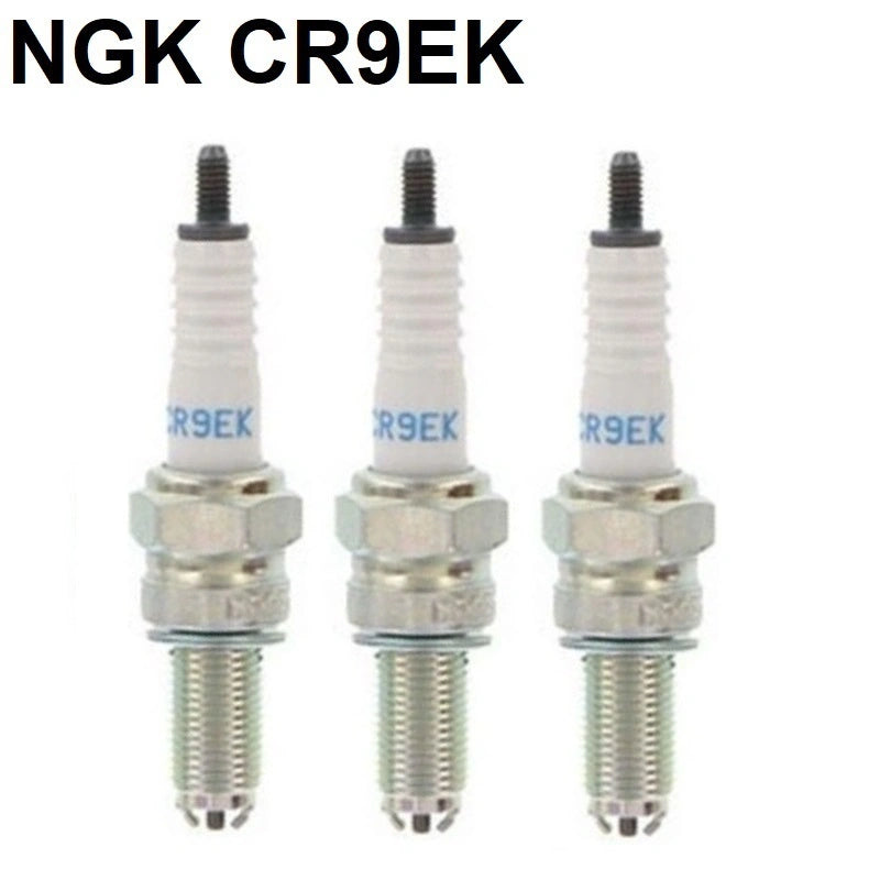 Lot de 3 bougies NGK type CR9EK