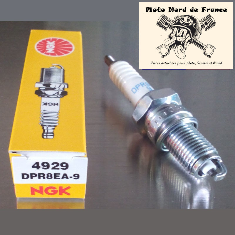 Bougie d'allumage NGK type DPR8EA-9 (4929)
