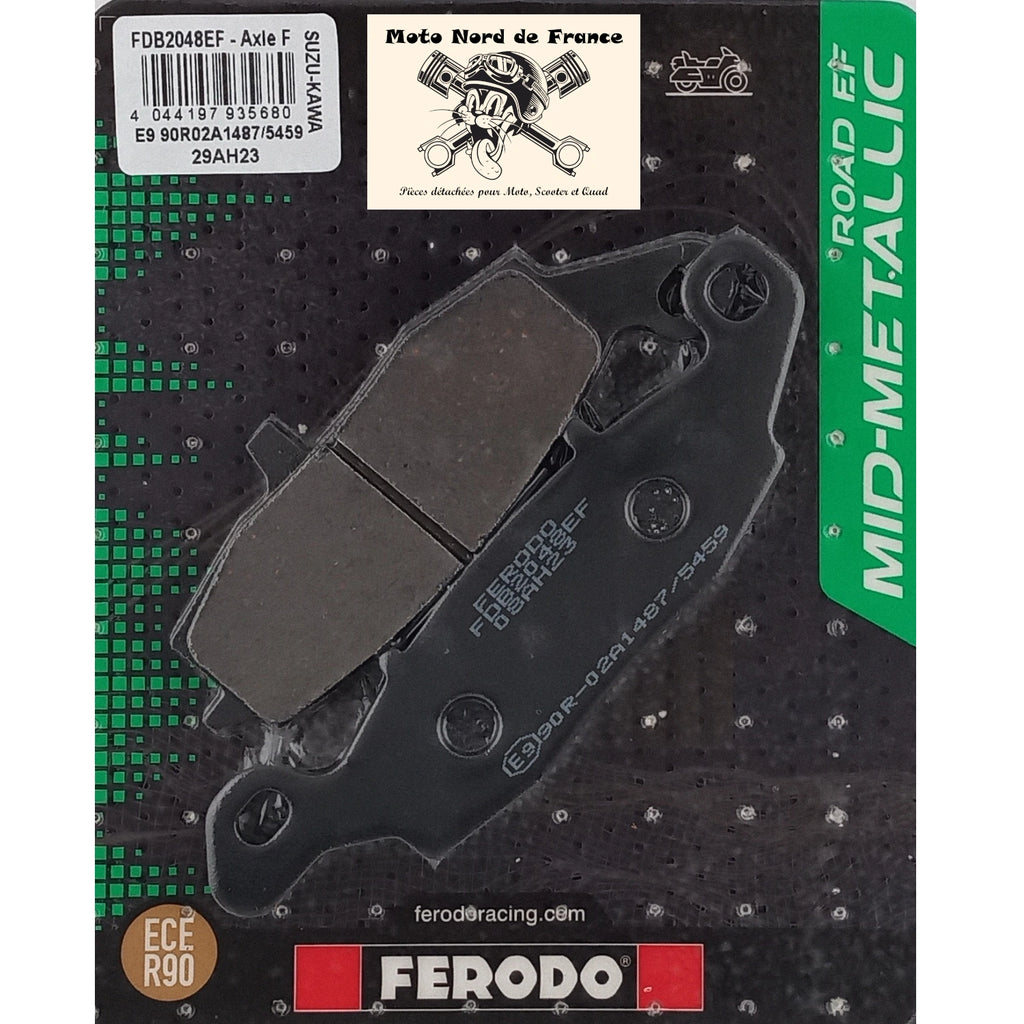 Plaquettes de frein Ferodo semi-métal type FDB2048EF