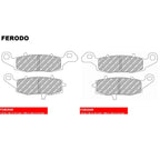 Plaquettes Ferodo de frein avant pour Suzuki SV 650 X 2018