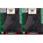 2 jeux de plaquettes Ferodo type FDB2196EF