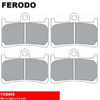 2 jeux de plaquettes Ferodo type FDB605