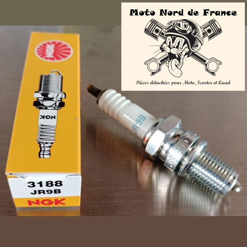 4 NGK JR9B spark plugs for Suzuki GSX 1200 Inazuma 1999-2001