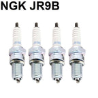 4 NGK JR9B spark plugs for Suzuki GSX 1200 Inazuma 1999-2001