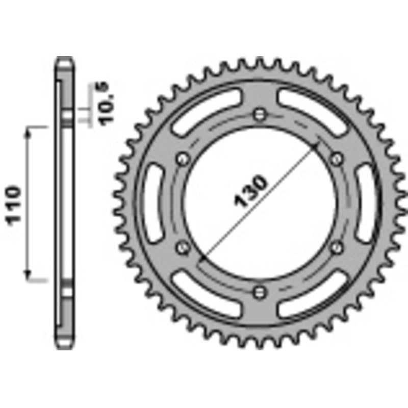 PBR steel crown type 241