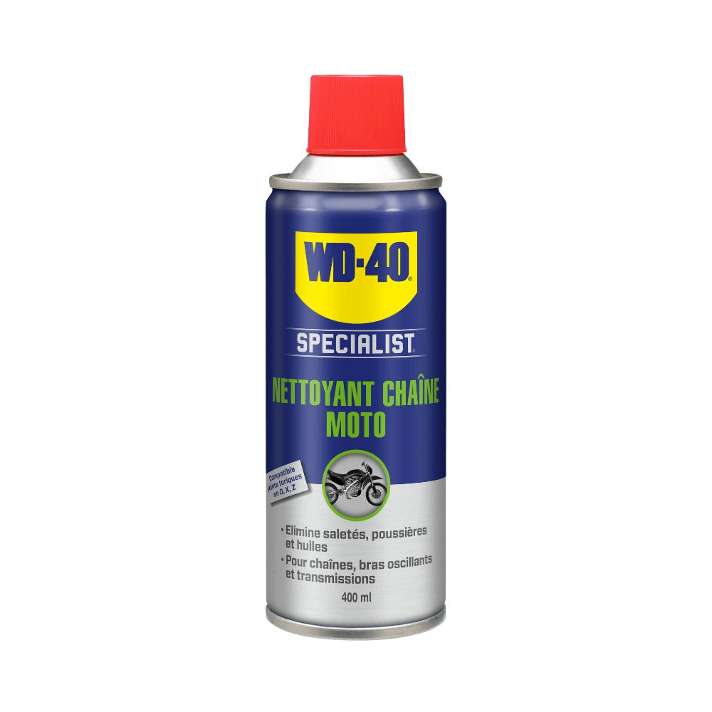 Spray nettoyant chaîne WD-40 400 ml