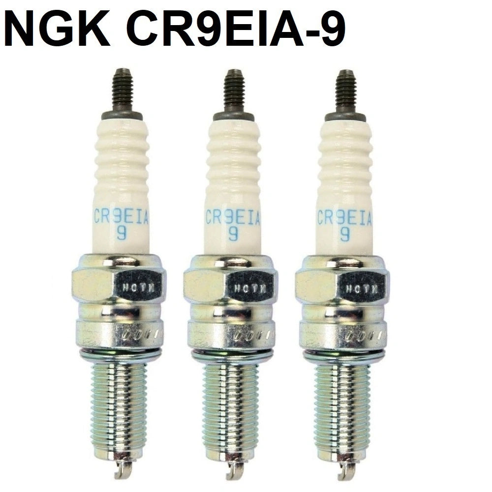 Lot de 3 bougies NGK type CR9EIA-9